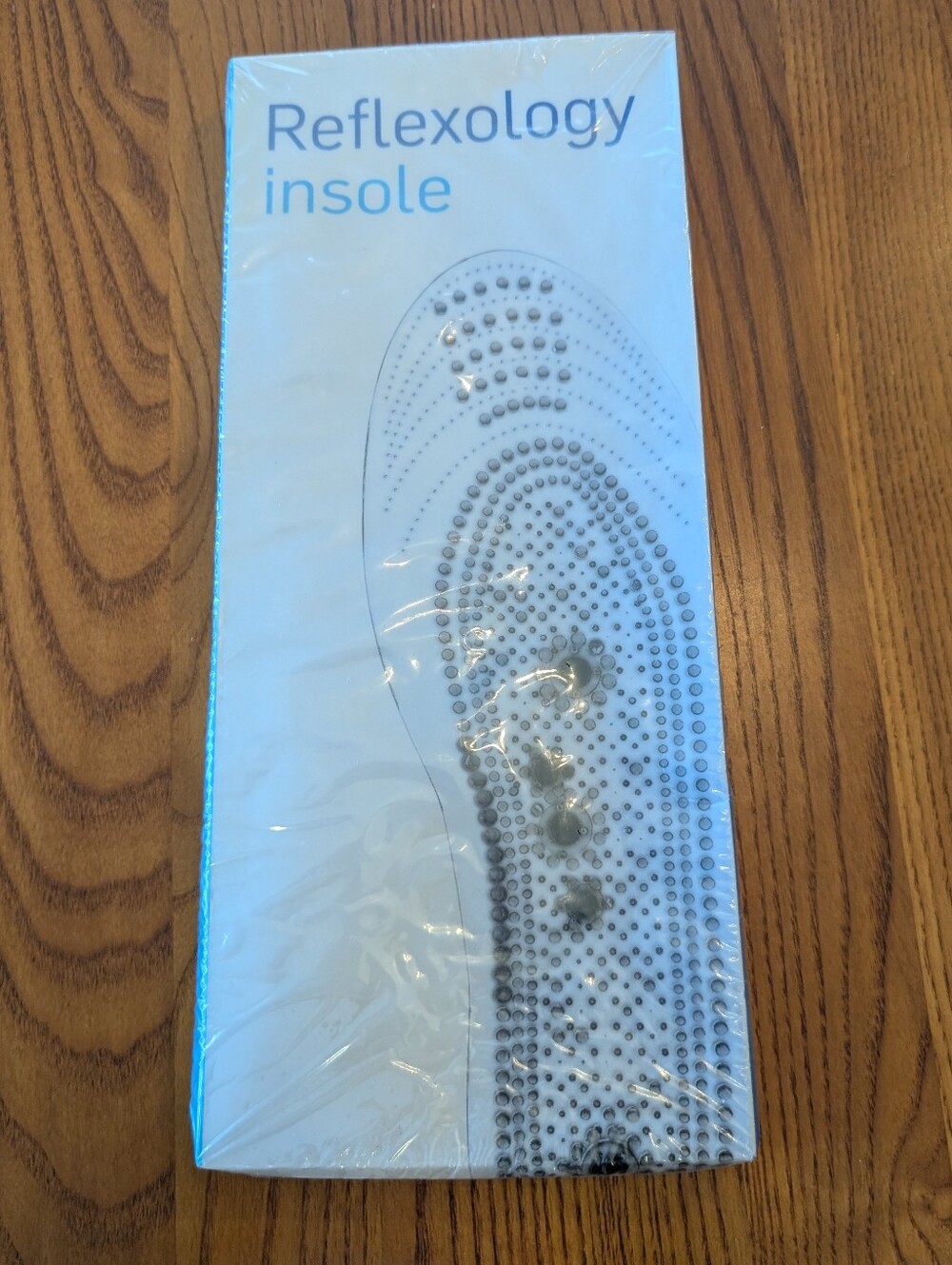 Reflexology Insole Acupoint Inserts - With Clear Massage Nodes, Any Size - NEW